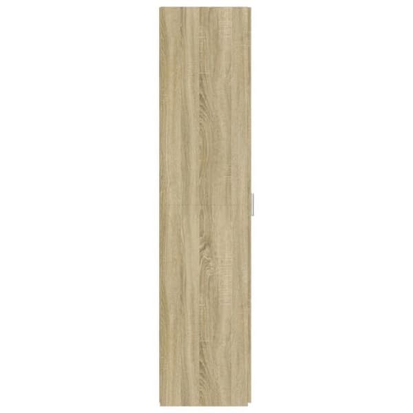 Maison Exclusive - Buffé hög ek sonoma 50x42,5x185 cm ingenjörsträ