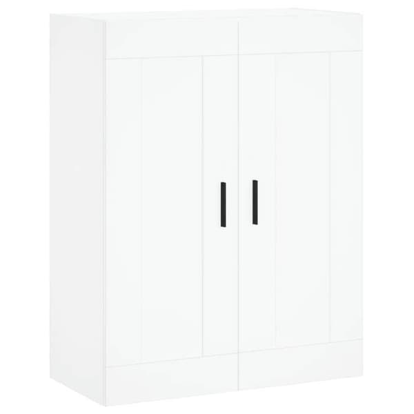 Maison Exclusive - Buffé hög Vit 69,5x34x180 cm Ingenjörsträ Vit