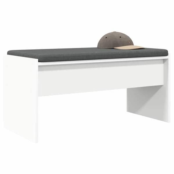 Maison Exclusive - Entrémöbel med vit kudde 80 x 38 x 46 cm