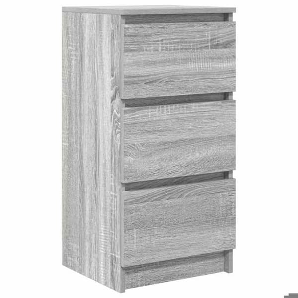 Maison Exclusive - Buffé Sonoma grå 37,5x35x76 cm ingenjörsträ