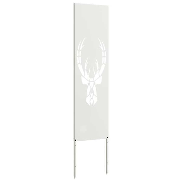 Maison Exclusive - Trädgårdsskyddsskärm Vit 32 x 140 cm Vit