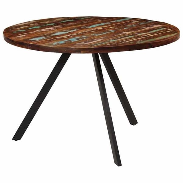 Maison Exclusive - Matbord 110x75 cm Återvunnet massivt trä
