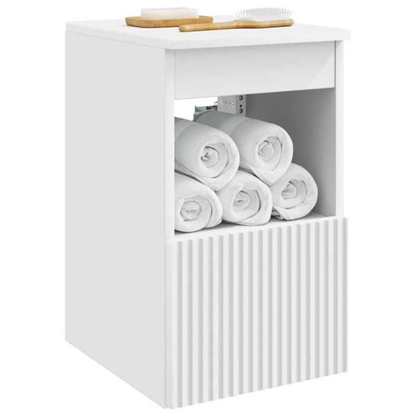 Maison Exclusive - Badrumsskåp Vit 30 x 41 x 50 cm