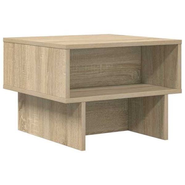 Maison Exclusive - Sofabord Egetræ Sonoma 48 x 46 x 35 cm Ingeniørtræ