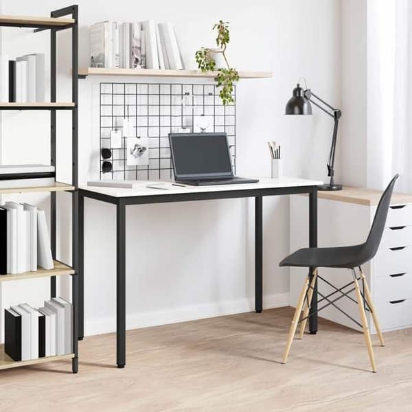 Maison Exclusive - Spisebord / Middagsbord Hvid 110 x 55 x 75 cm Vit