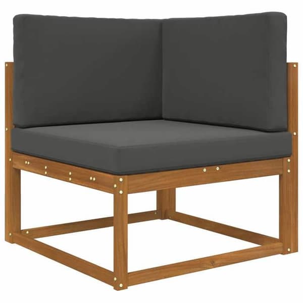 Maison Exclusive - Utomhus soffkudde Polyester Antracit 80 x 80 cm