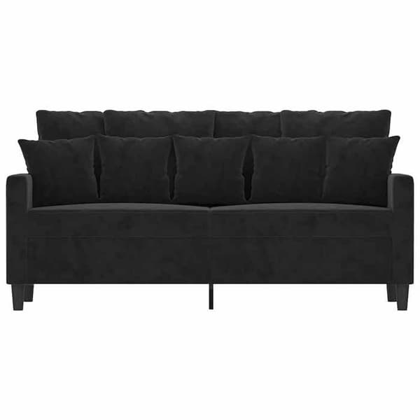 Maison Exclusive - 2-personers Sofa Sort 140 cm Velour