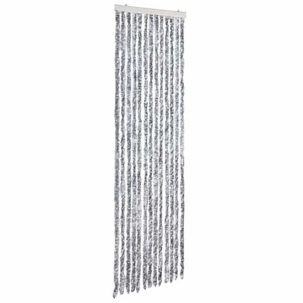 Maison Exclusive - Vit och grå myggnät 56x185 cm Chenille