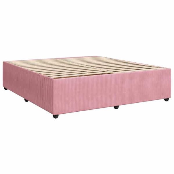 Maison Exclusive - Boxspring säng med Rose madrass 200 x 200 cm Sammet