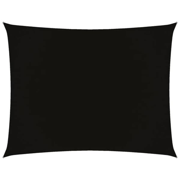 Maison Exclusive - Rektangulær parasoldug i oxford stof 2,5x4 m sort Svart