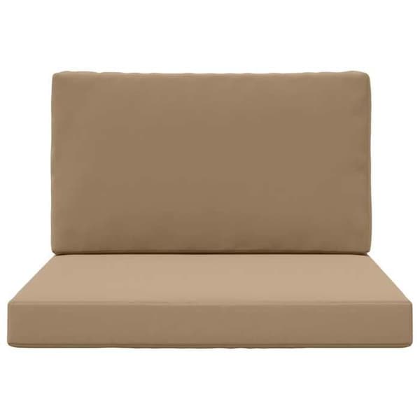 Maison Exclusive - Udendørs sofa pude Polyester Taupe 80 x 80 cm Mol