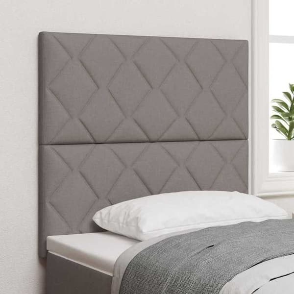 Maison Exclusive - Sänggavel Taupe tyg