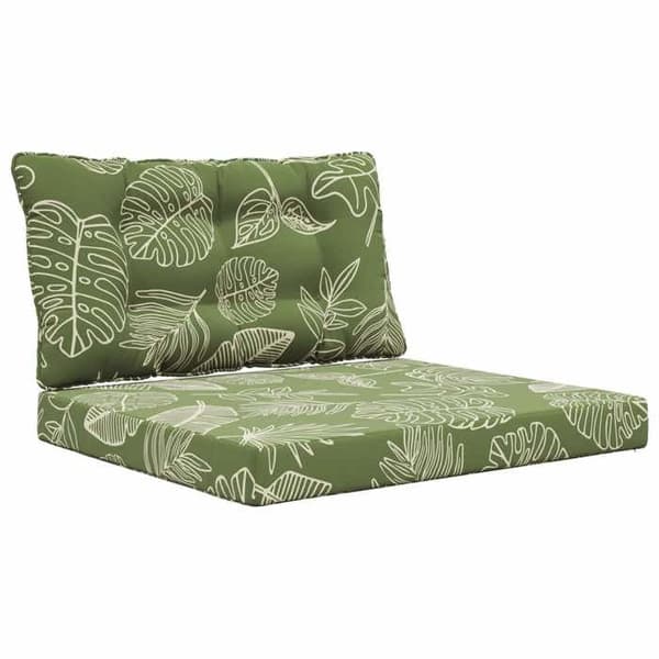 Utomhus sittkudde - EXKLUSIV HEM - Blad - Polyester - Dragkedja - Skumfyllning - Grön