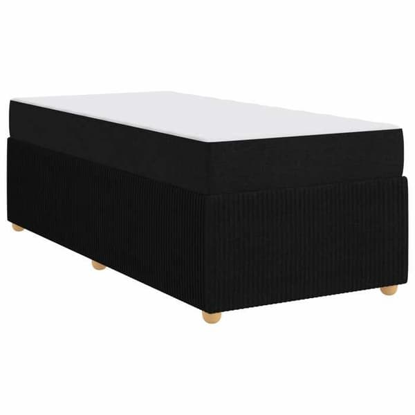 Maison Exclusive - Sängram Svart 80 x 200 cm tyg
