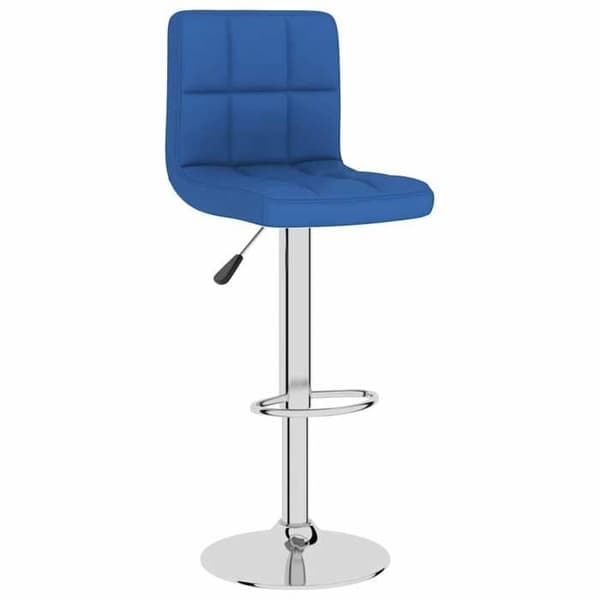 Maison Exclusive - Barstolar set om 2 blå tyg