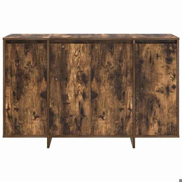 Buffet - EKSKLUSIVT HUS - 120 x 41 x 75 cm - Ingeniørtræ - Røget eg - Moderne Rökt ek