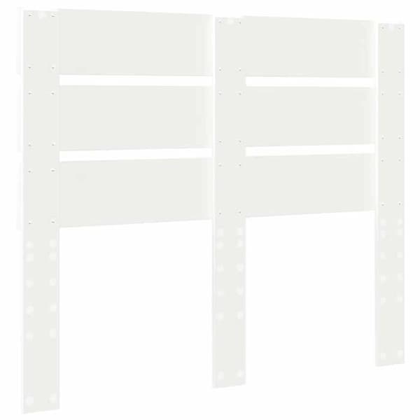Hovedgærde - EKSKLUSIV HUS - Rektangulær - Hvid - Ingeniørtræ - Minimalistisk design Vit