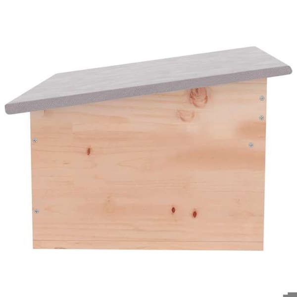 Maison Exclusive - Hytte til pindsvin 45 x 33 x 22 cm Træ