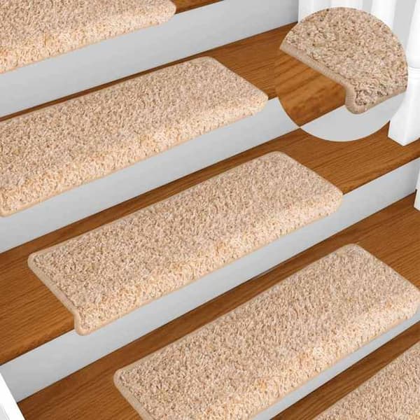 Maison Exclusive - Trappmatta 30 delar 65 x 21 x 4 cm Guld rektangulär kant