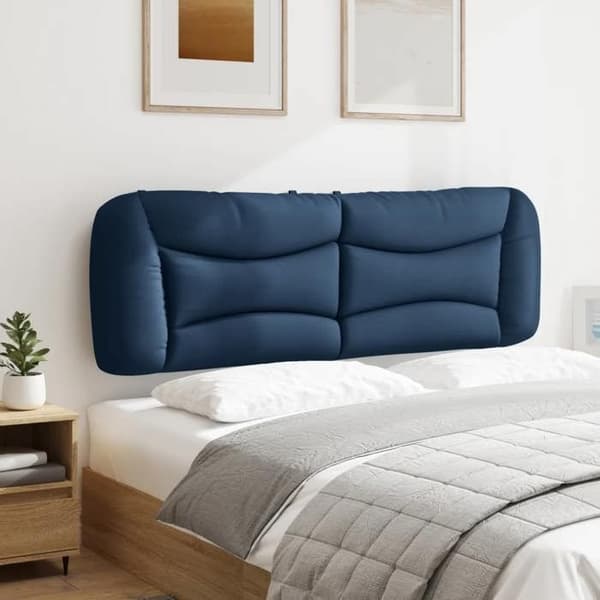 Maison Exclusive - Hvar sininen 160 cm sängynpäätytyyny kangas Blå