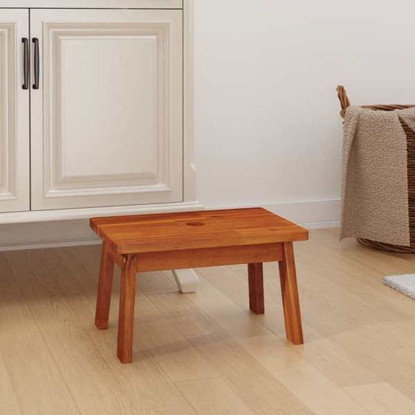 Maison Exclusive - Taburet-trappestige 38x26x22 cm Solid akacietræ