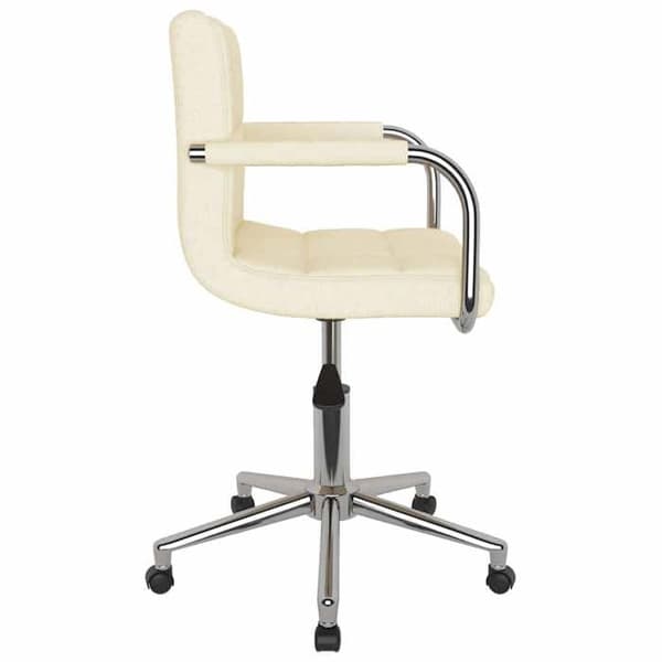 Maison Exclusive - Drejestol til kontor Creme Stof