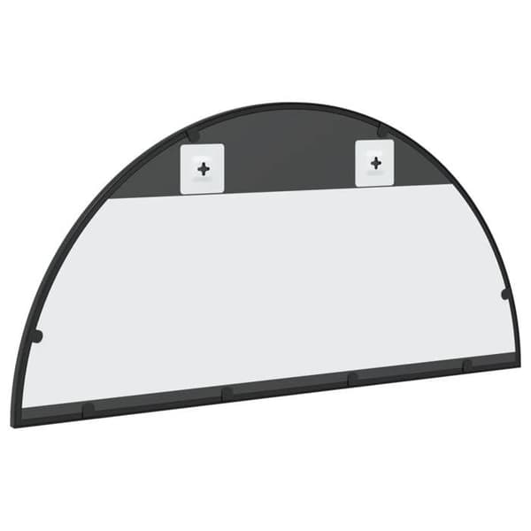 Maison Exclusive - Sort vægspejl 80x40 cm jernbue Svart
