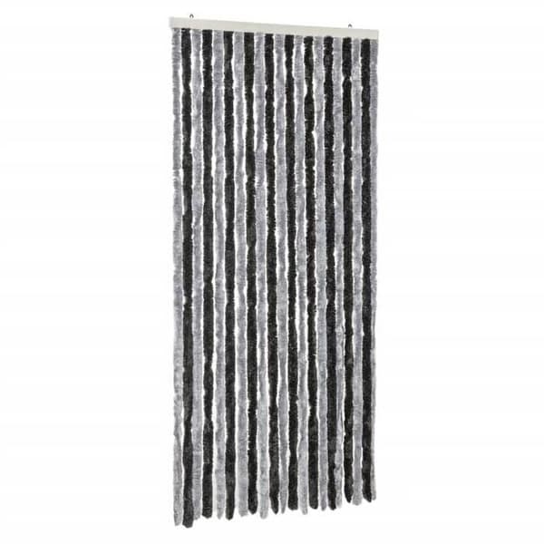 Maison Exclusive - Harmaa ja musta hyttysverkko 90x220 cm chenille