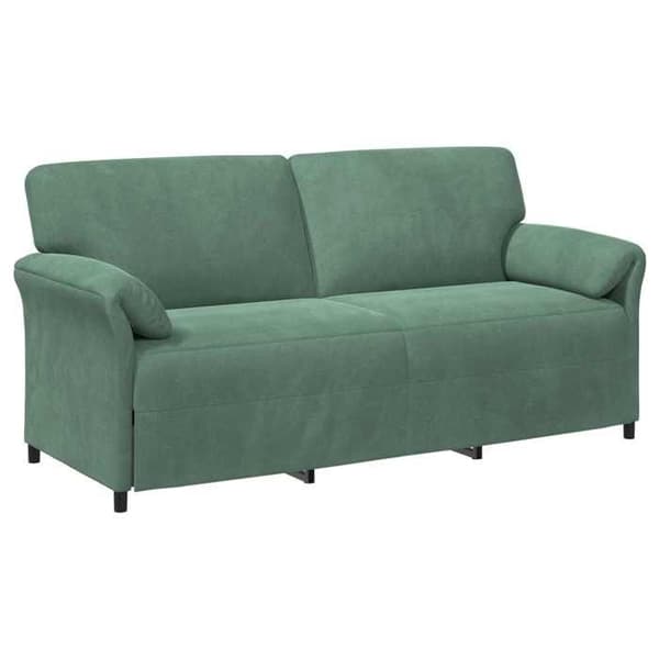 Maison Exclusive - Sofa 3 pladser Grøn Hav 198 x 83 x 95 cm Velour