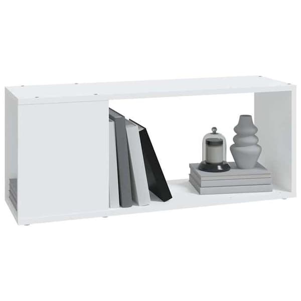 Maison Exclusive - TV-möbel Vit 80x24x32 cm Ingenjörsträ