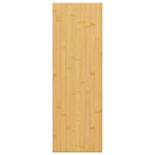 Maison Exclusive - Vägghylla 60x20x1,5 cm bambu