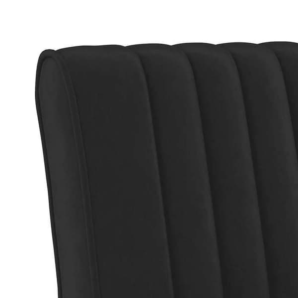 Maison Exclusive - Sittpuff utan armstöd svart sammet