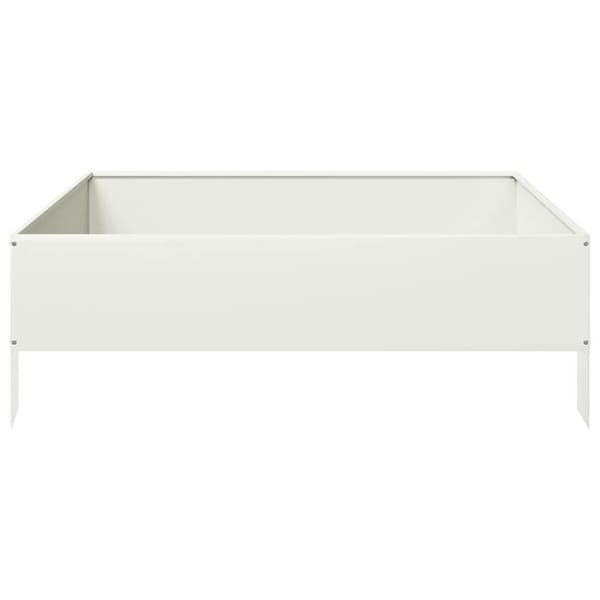 Maison Exclusive - Hævet havebed 100x100x33,5 cm stål