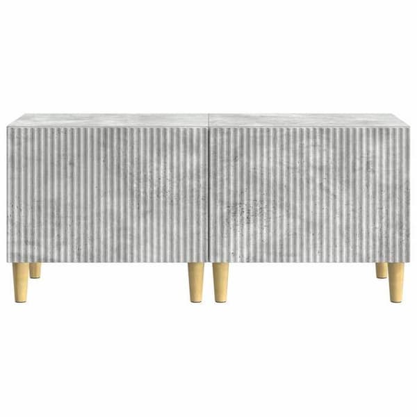 Maison Exclusive - TV-møbel Grå beton Ingeniørtræ