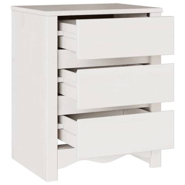 Soffbord - EXKLUSIV HEM - Drammen - Vit - Massivt trä - 45x35x56 cm Vit