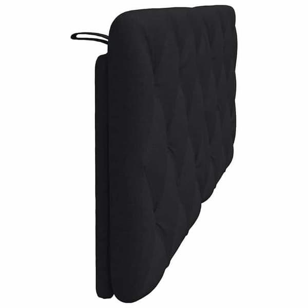 Maison Exclusive - Sort hovedgærdestofpude 120 cm