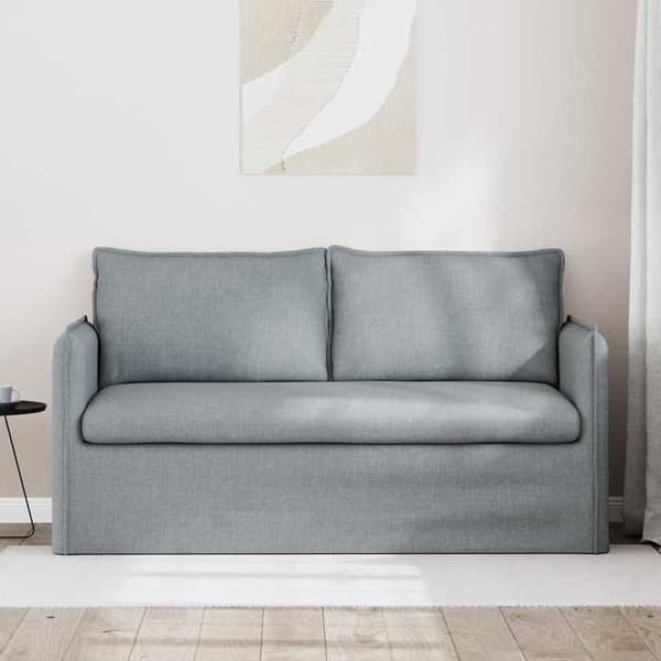 Soffa - EXKLUSIVT HUS - Modulär - Ljusgrå - Tyg - 156 x 82 x 85 cm Ljusgrått