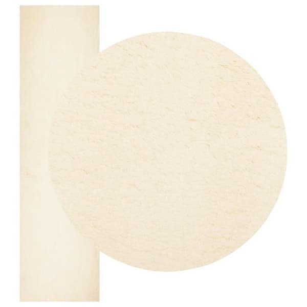 Indendørs tæppe - EKSKLUSIV HUS - HUARTE - Creme - 100% Polyester - 18 mm hår, maskinvaskbart Grädde