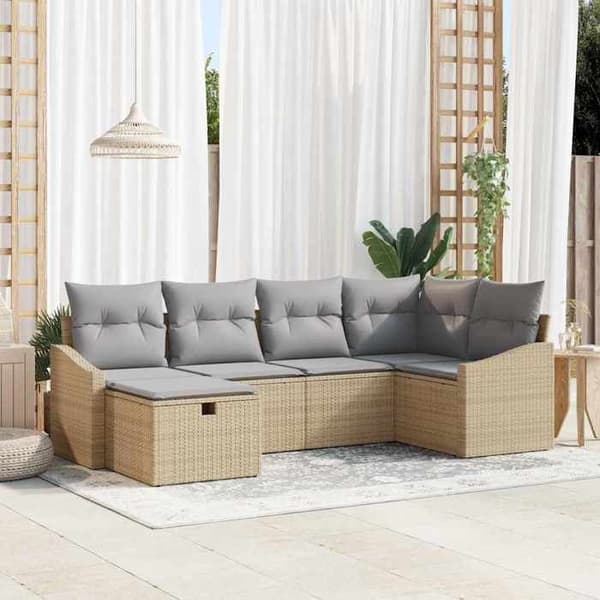 Maison Exclusive - Sæt af 6 pc sofaer i polyrotin