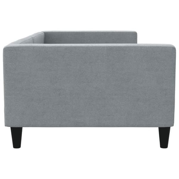 Maison Exclusive - Lys grå daybed 100x190 cm stof