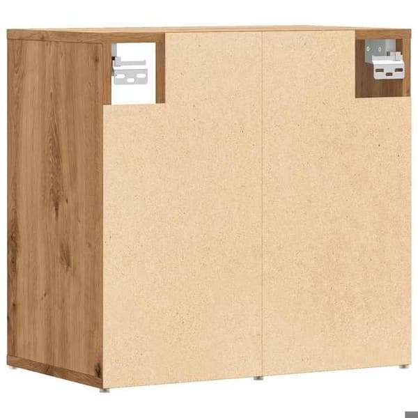 Maison Exclusive - Håndlavet skohylde i egetræ 52x30x50 cm