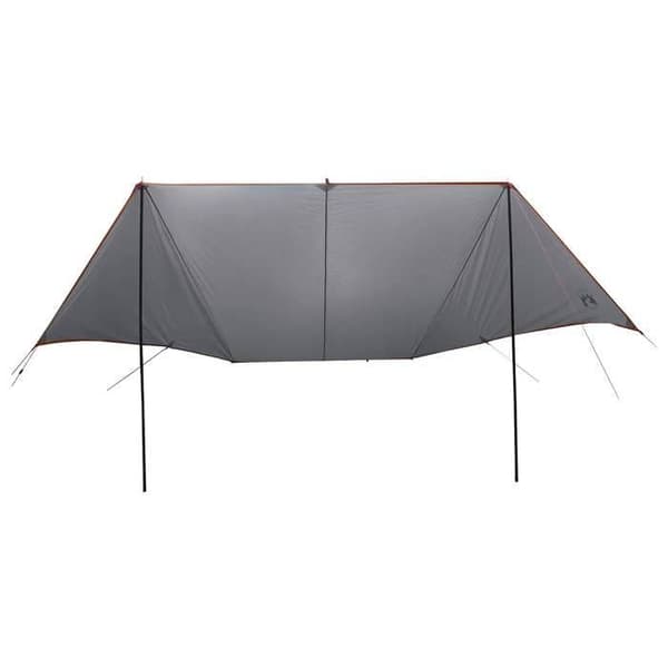 Maison Exclusive - Harmaa ja oranssi ajoneuvovarjo 500 x 515 x 215 cm Grå och orange