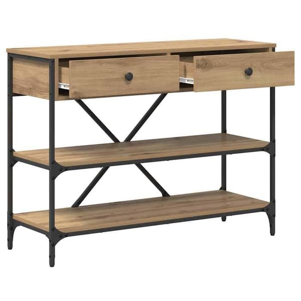 Maison Exclusive - Konsolbord Brun 100 x 34,5 x 75 cm trä brun