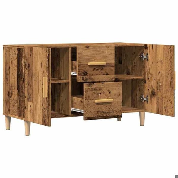 Maison Exclusive - Buffet gammel træ 100x36x60 cm ingeniørtræ