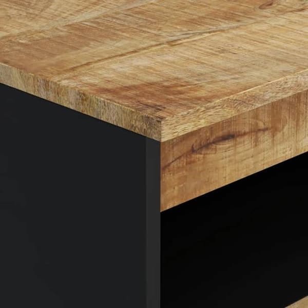Maison Exclusive - Buffet med 2 døre 60x33x75 cm massiv mangotræ