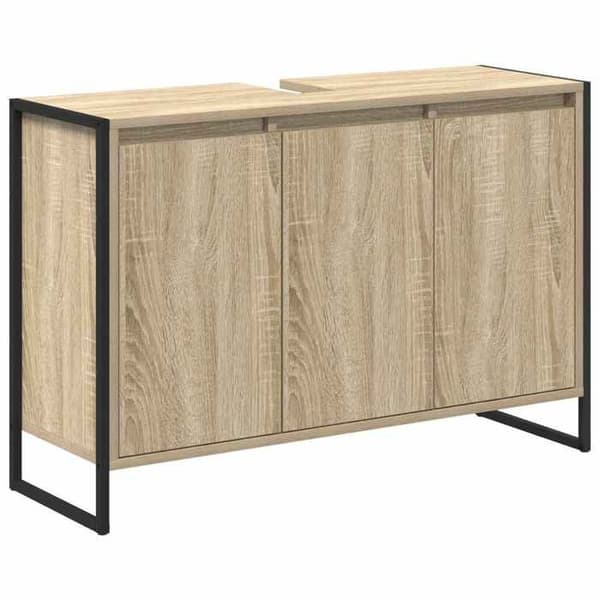 Maison Exclusive - Badrumsskåp Sonoma 90 x 30 x 60 cm