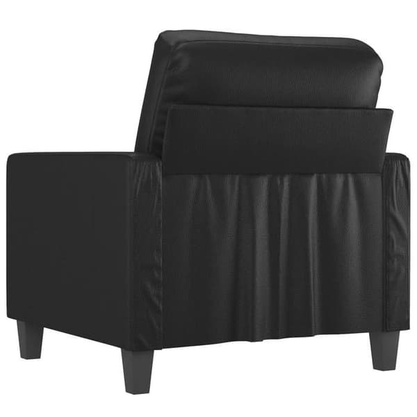 Maison Exclusive - Sort Stol 60 cm Simililæder