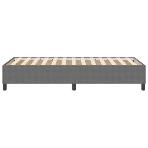 Maison Exclusive - Vaaleanharmaa platform-sänky 100 x 200 cm Ljusgrått