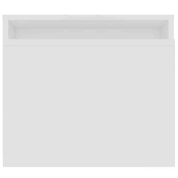 Sæt af lav borde - MAISON EXCLUSIVE - 100 x 48 x 40 cm - Hvid - Spånplader - Indbydende stabelbare Vit