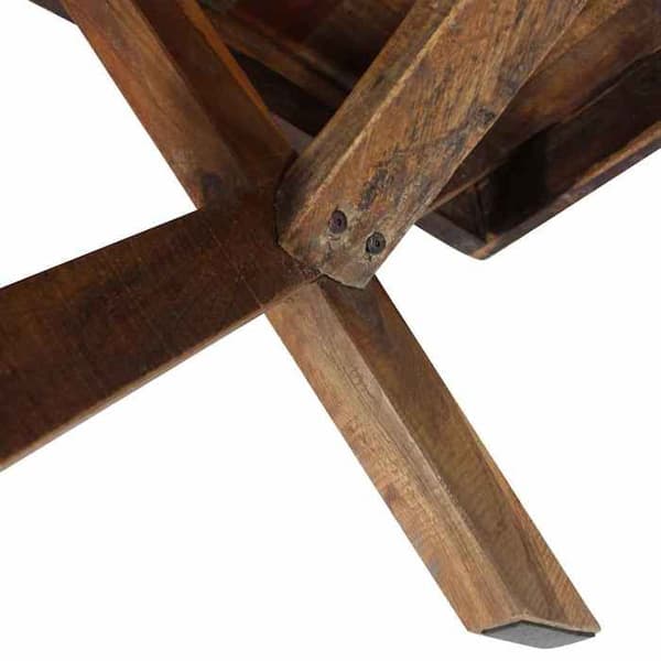 Maison Exclusive - Sekapuu matala pöytä 110x60x45 cm